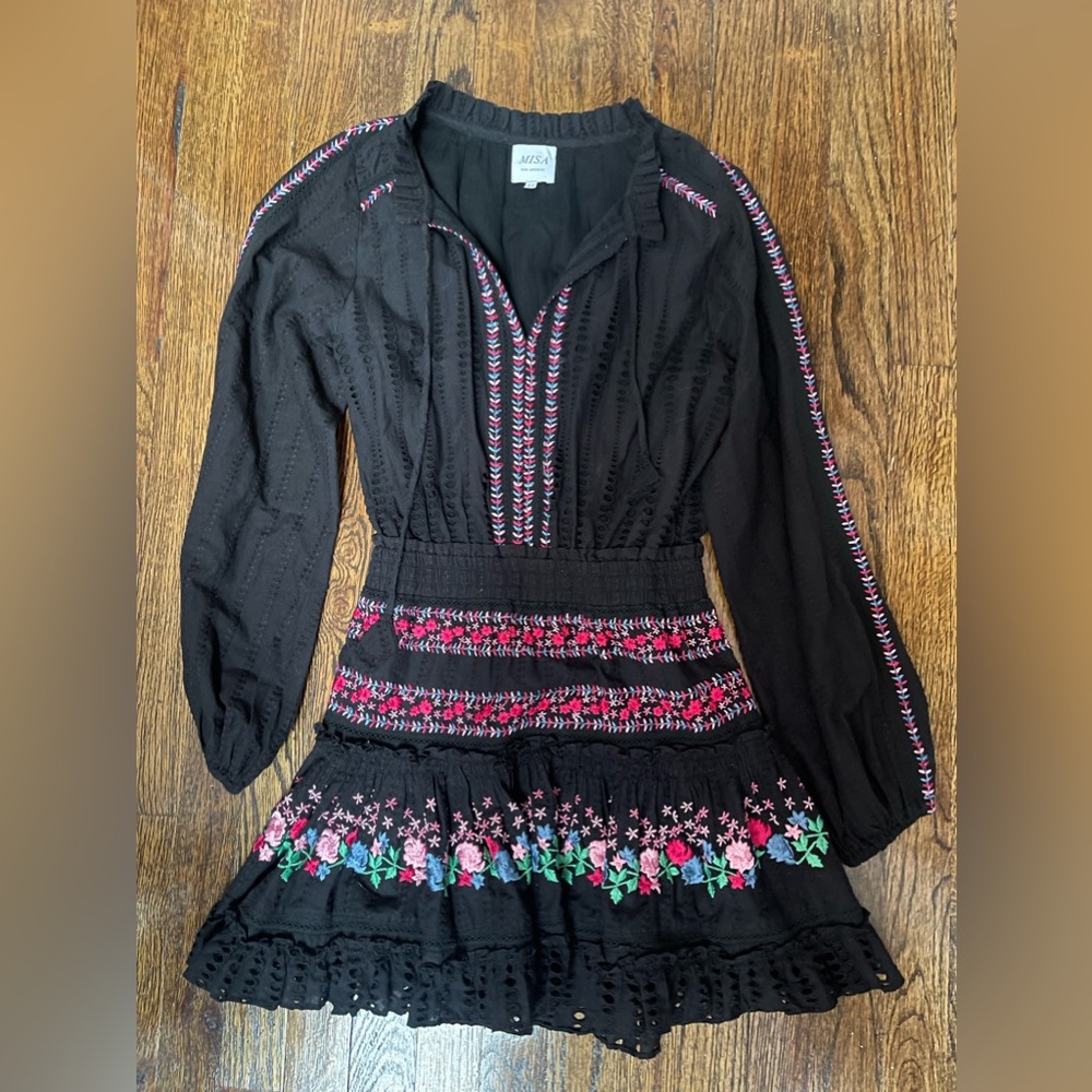 MISA Los Angeles Long Sleeve Dress